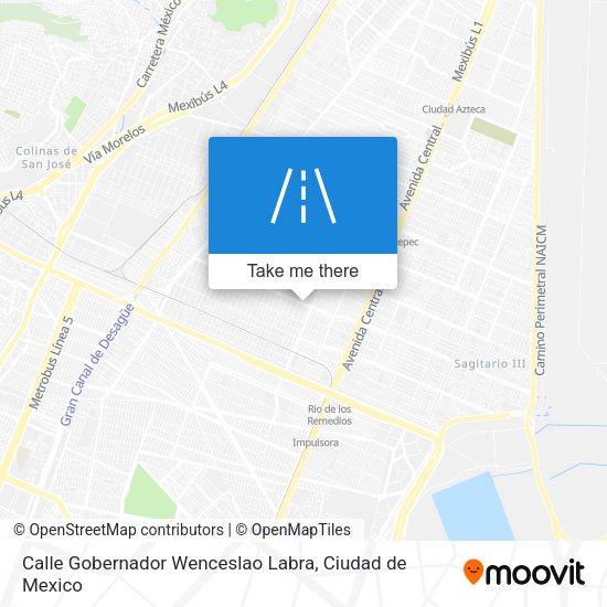 Calle Gobernador Wenceslao Labra map