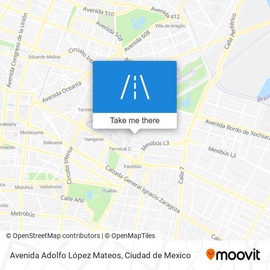 Mapa de Avenida Adolfo López Mateos