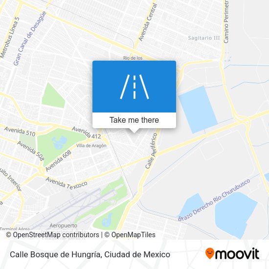 Calle Bosque de Hungría map