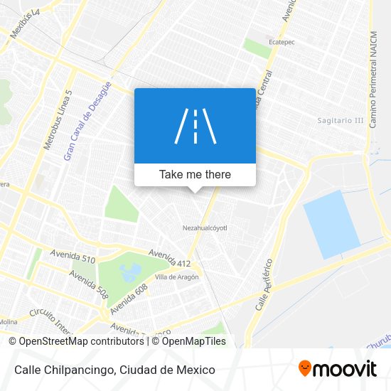 Mapa de Calle Chilpancingo