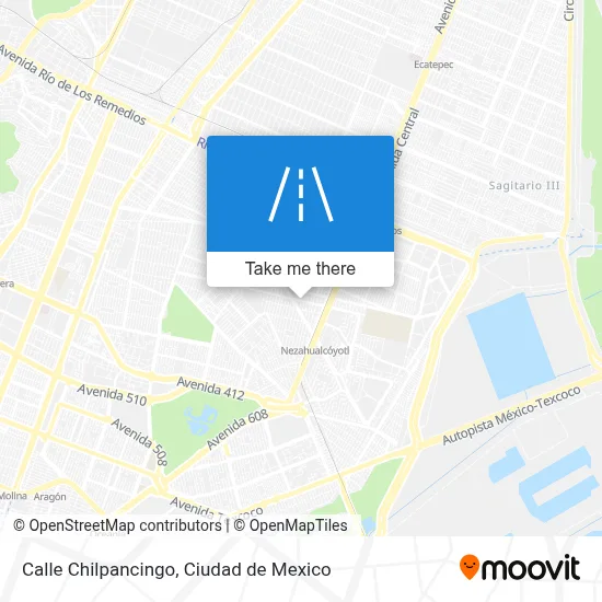 Calle Chilpancingo map