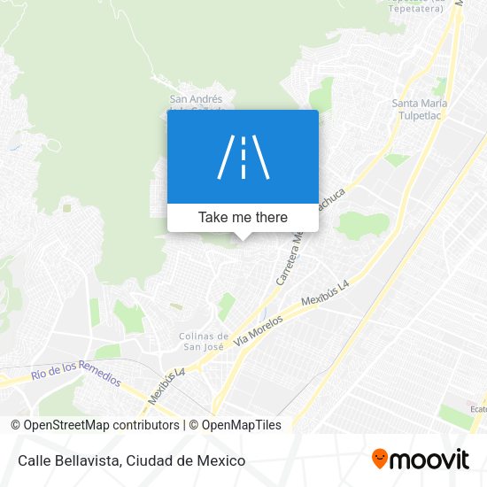 Calle Bellavista map