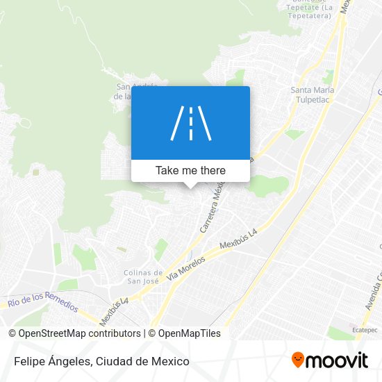 Felipe Ángeles map