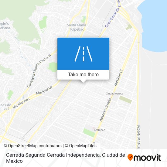 Cerrada Segunda Cerrada Independencia map