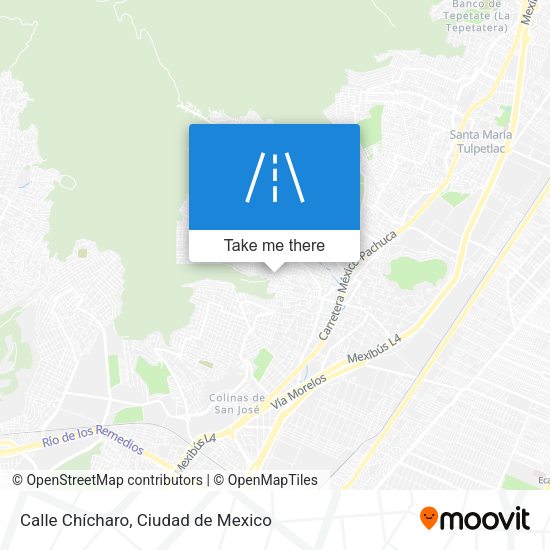 Calle Chícharo map
