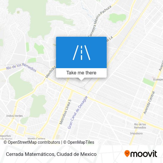 Cerrada Matemáticos map