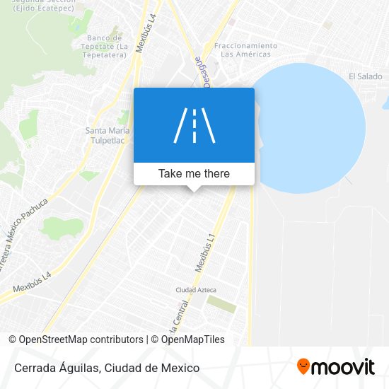 Mapa de Cerrada Águilas