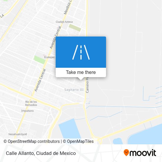Calle Allanto map