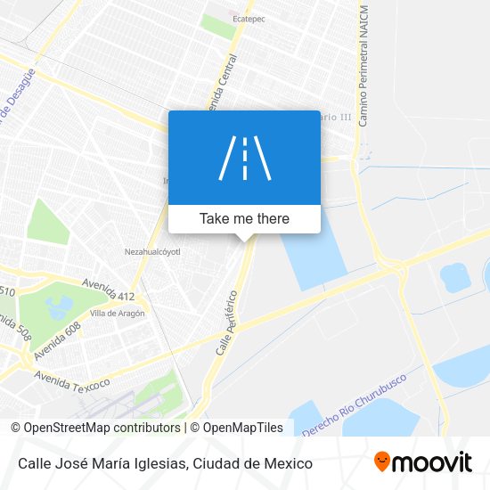 Mapa de Calle José María Iglesias