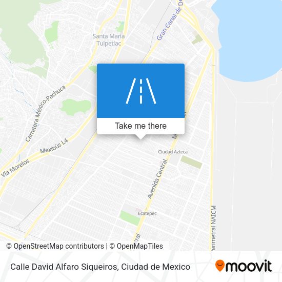Calle David Alfaro Siqueiros map