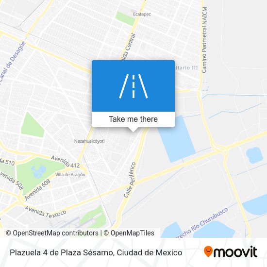 Plazuela 4 de Plaza Sésamo map