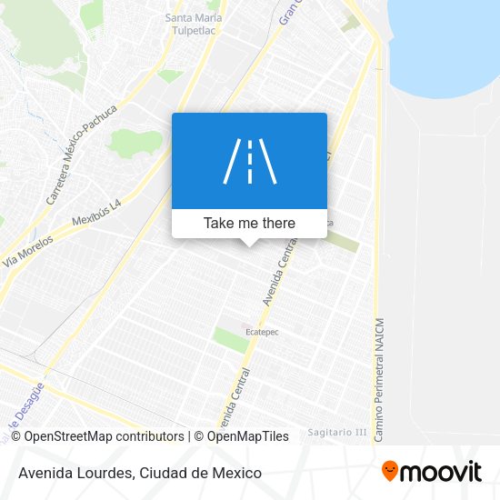 Avenida Lourdes map