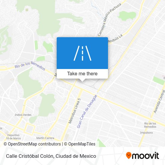Calle Cristóbal Colón map