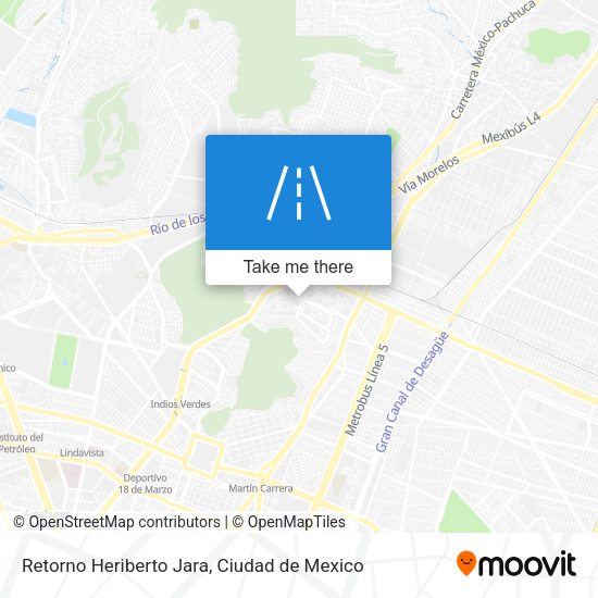 Mapa de Retorno Heriberto Jara