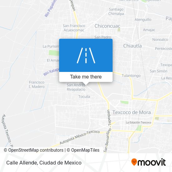 Calle Allende map