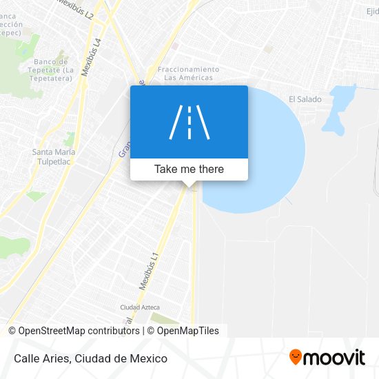 Mapa de Calle Aries