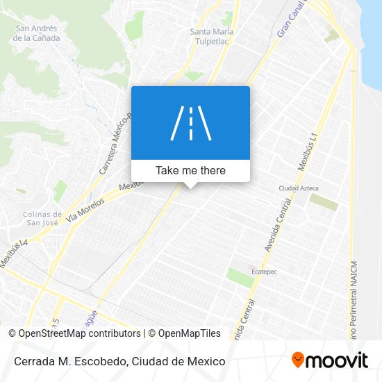 Cerrada M. Escobedo map