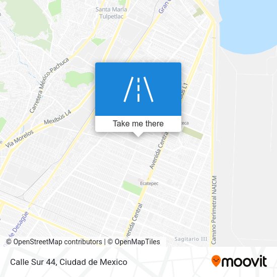 Calle Sur 44 map
