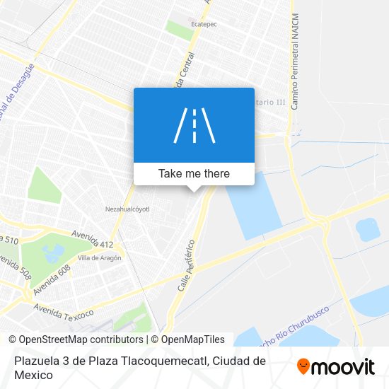 Mapa de Plazuela 3 de Plaza Tlacoquemecatl