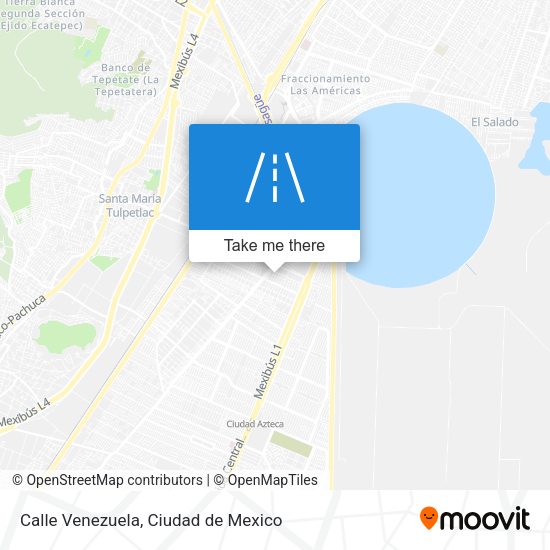 Calle Venezuela map