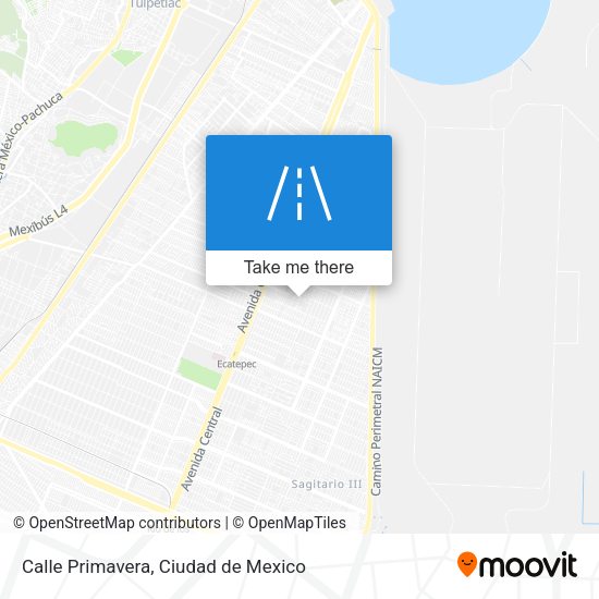 Mapa de Calle Primavera