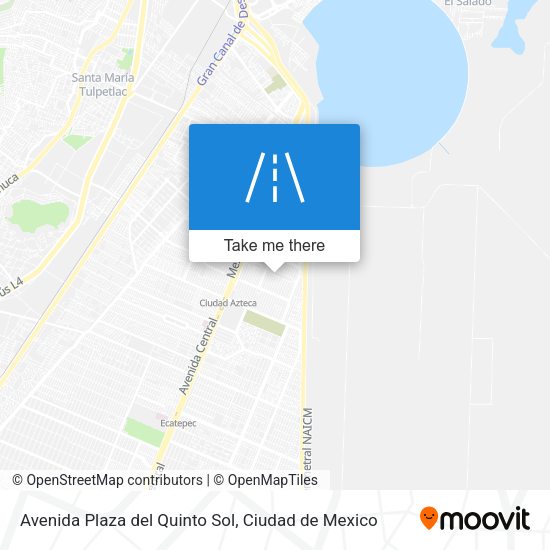 Avenida Plaza del Quinto Sol map