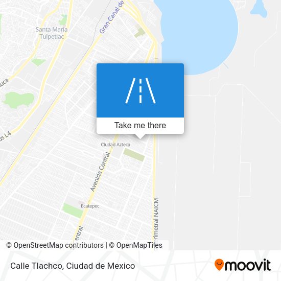 Calle Tlachco map