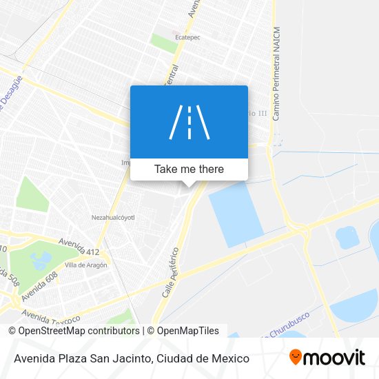 Mapa de Avenida Plaza San Jacinto