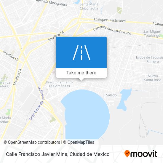 Mapa de Calle Francisco Javier Mina