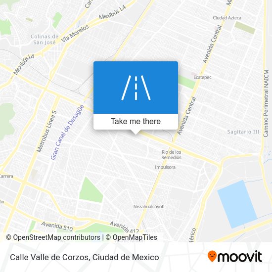 Calle Valle de Corzos map