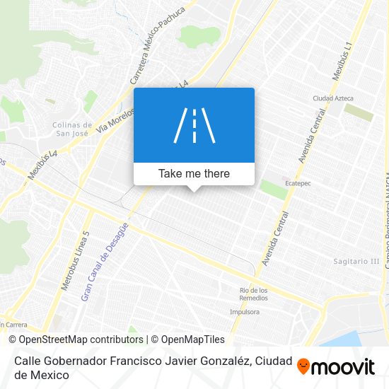 Calle Gobernador Francisco Javier Gonzaléz map