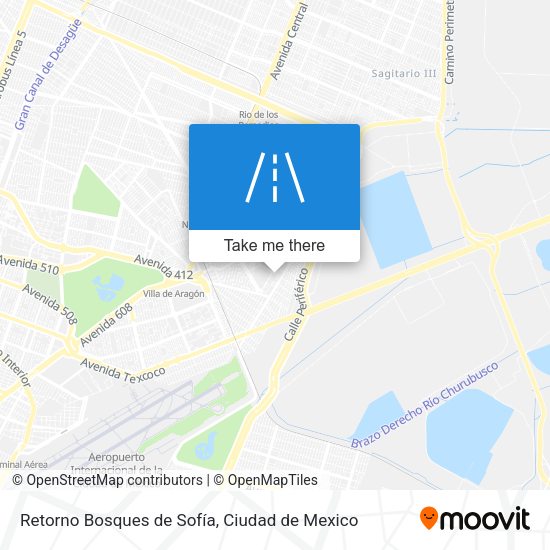 Retorno Bosques de Sofía map