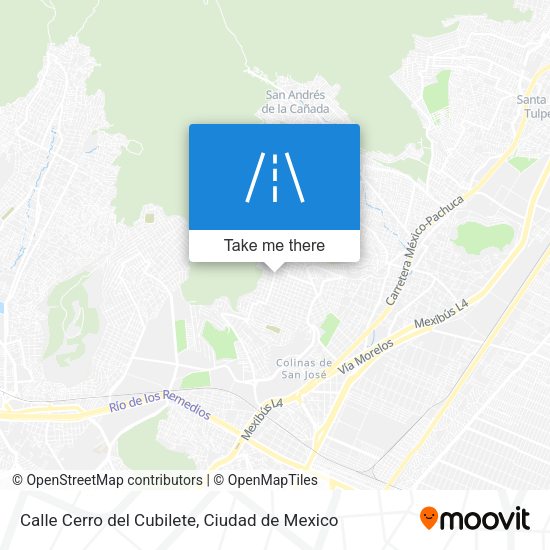 Calle Cerro del Cubilete map