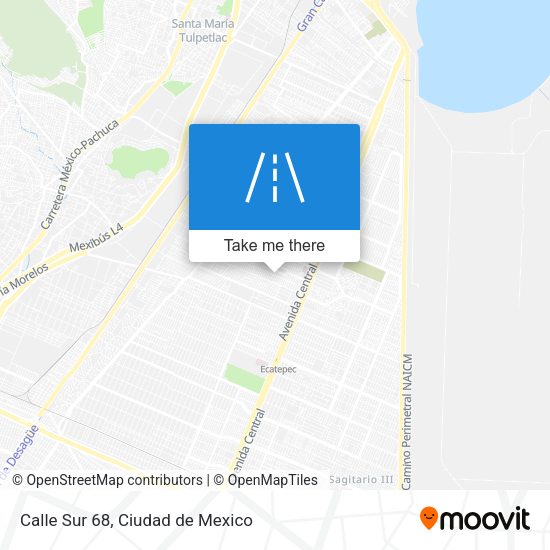Calle Sur 68 map