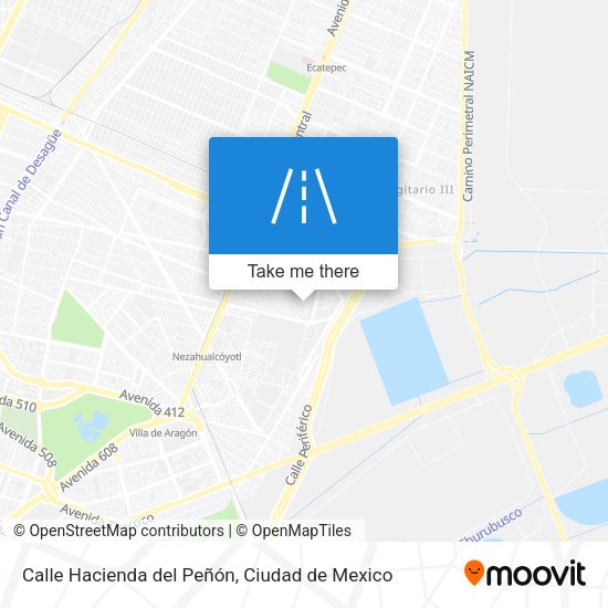 Calle Hacienda del Peñón map