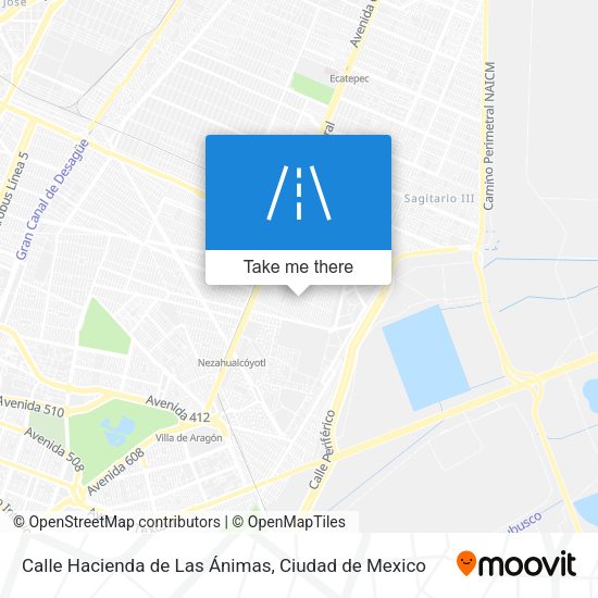 Calle Hacienda de Las Ánimas map