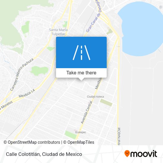 Mapa de Calle Colotitlán