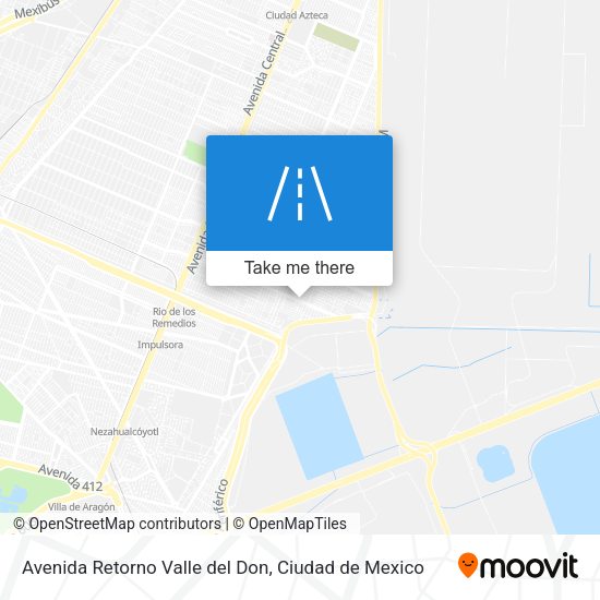Avenida Retorno Valle del Don map