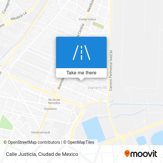 Calle Justicia map