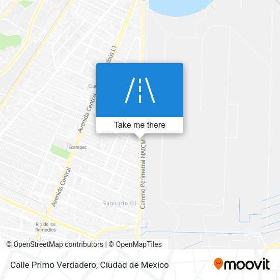 Calle Primo Verdadero map