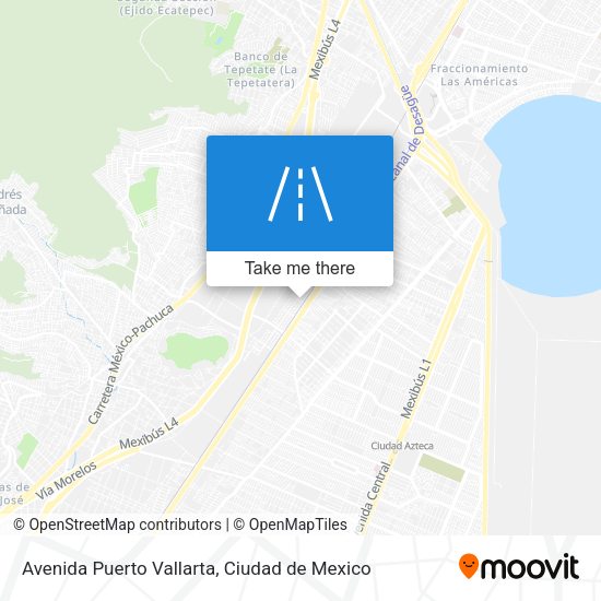 Mapa de Avenida Puerto Vallarta