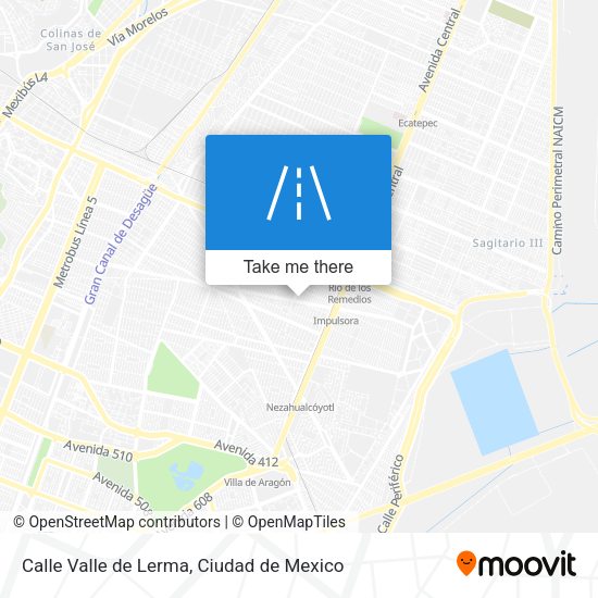 Calle Valle de Lerma map