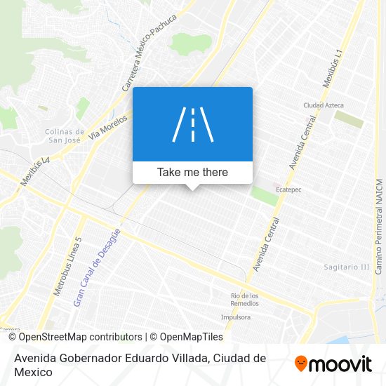 Mapa de Avenida Gobernador Eduardo Villada