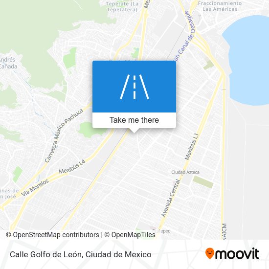 Calle Golfo de León map