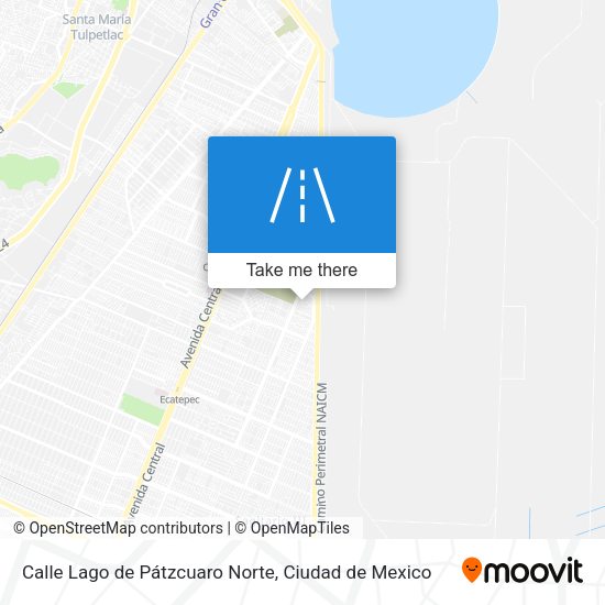 Mapa de Calle Lago de Pátzcuaro Norte