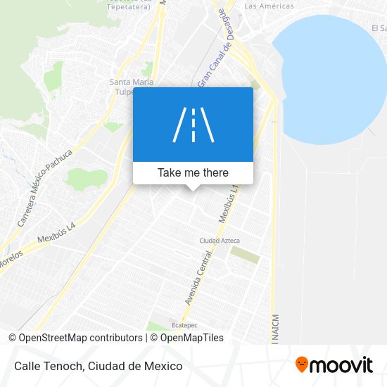 Mapa de Calle Tenoch