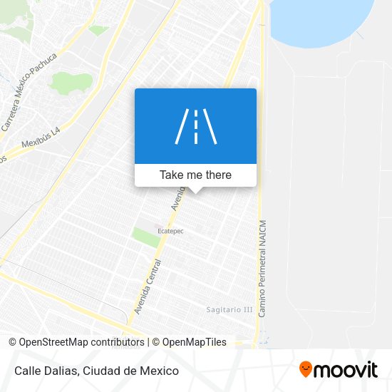 Mapa de Calle Dalias