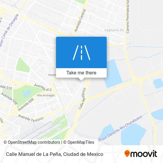 Mapa de Calle Manuel de La Peña