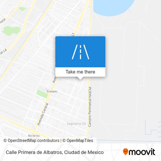 Calle Primera de Albatros map