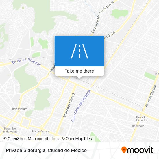 Privada Siderurgia map
